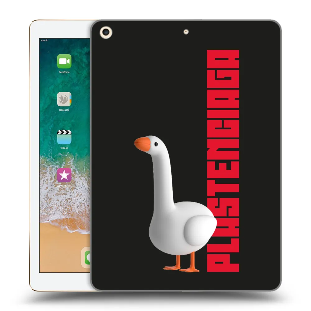 Picasee silikonski prozorni ovitek za Apple iPad 9.7" 2017 (5. gen) - Kiky Ricky
