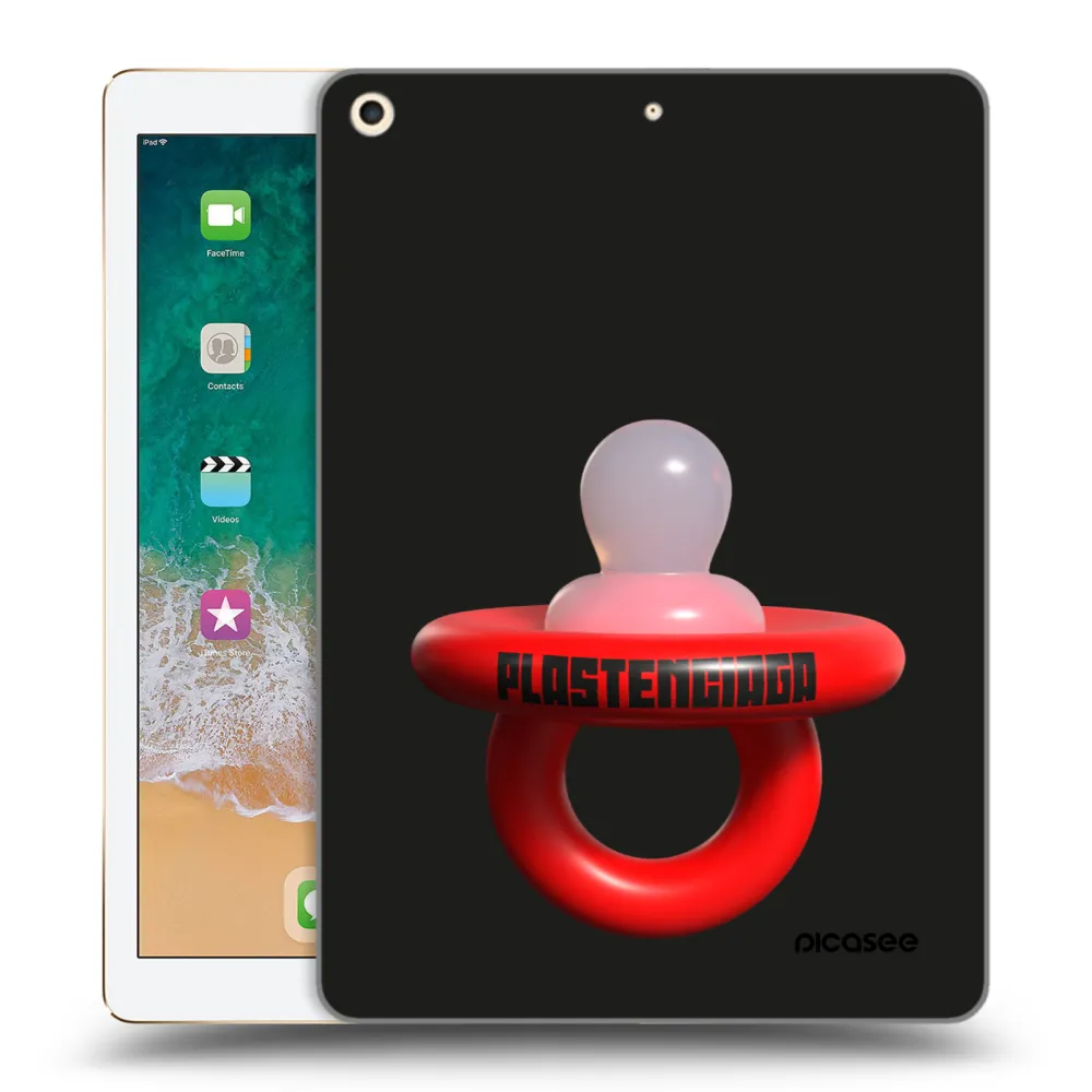 Picasee silikonski prozorni ovitek za Apple iPad 9.7" 2017 (5. gen) - Le Dudel