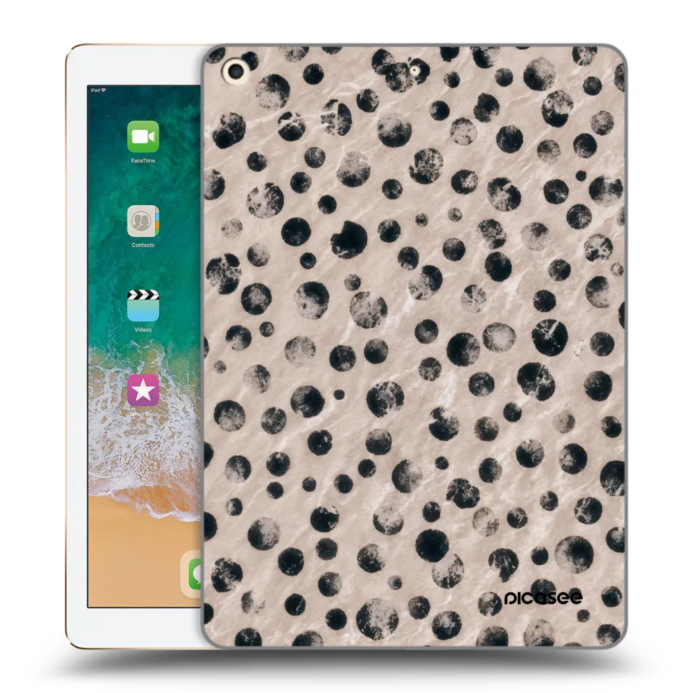 Picasee silikonski prozorni ovitek za Apple iPad 9.7" 2017 (5. gen) - Inked