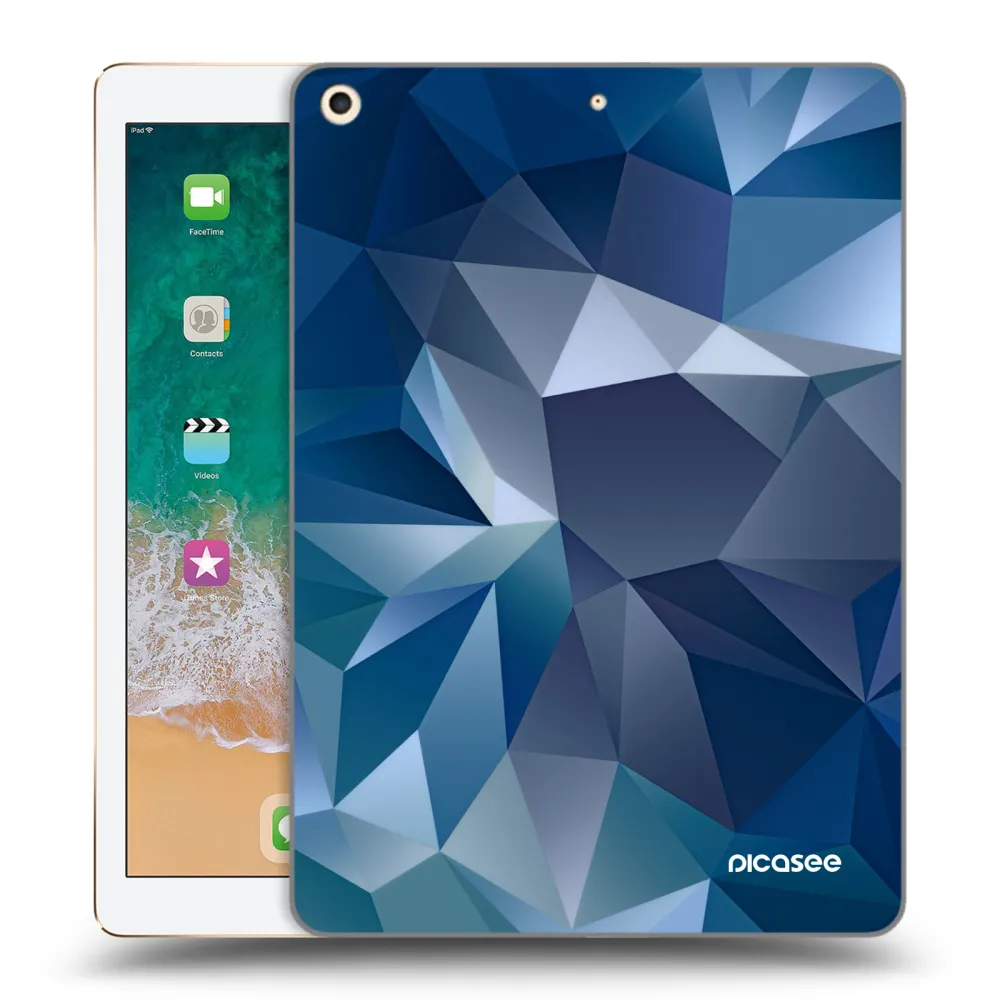Picasee silikonski prozorni ovitek za Apple iPad 9.7" 2017 (5. gen) - Wallpaper