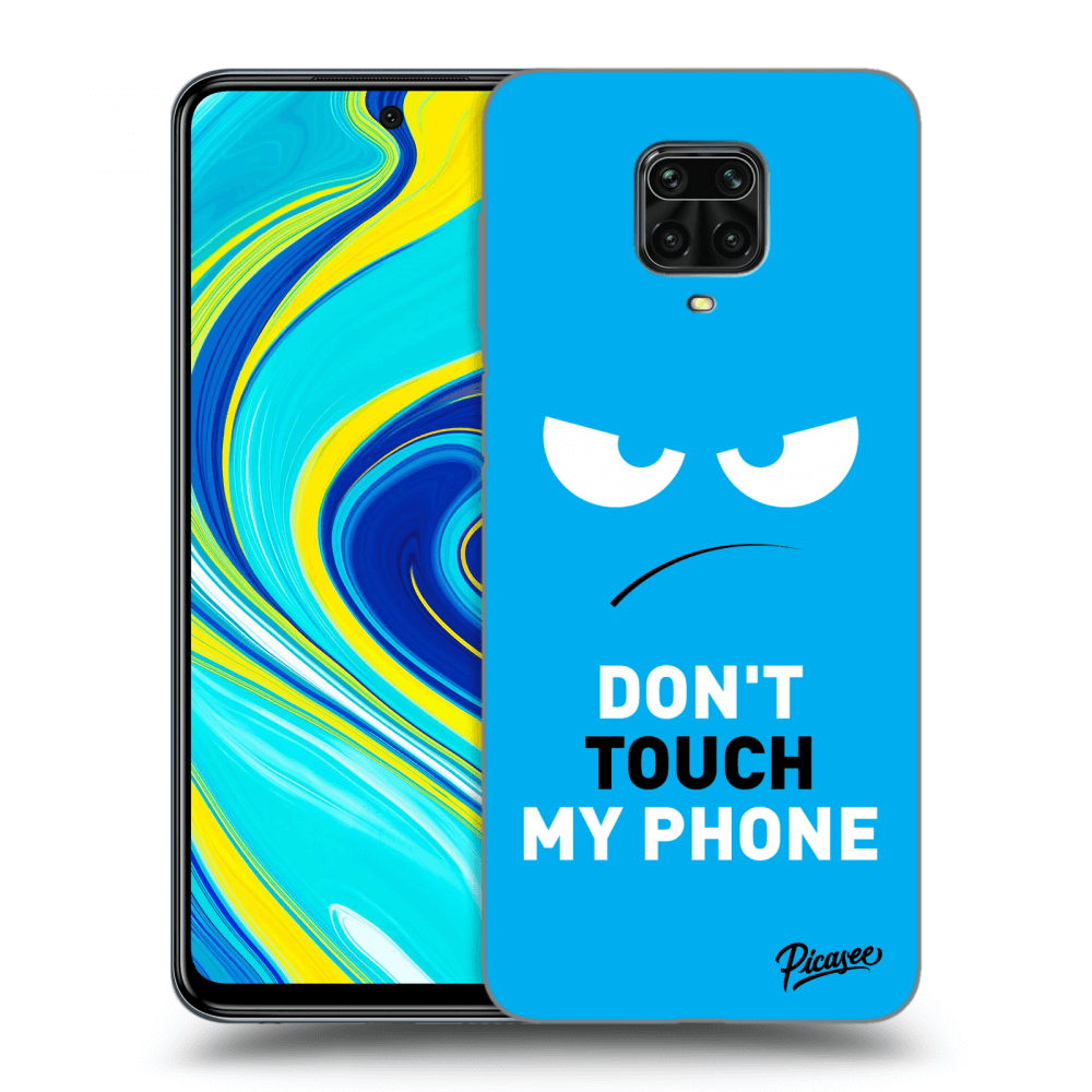 Picasee ULTIMATE CASE za Xiaomi Redmi Note 9 Pro - Angry Eyes - Blue
