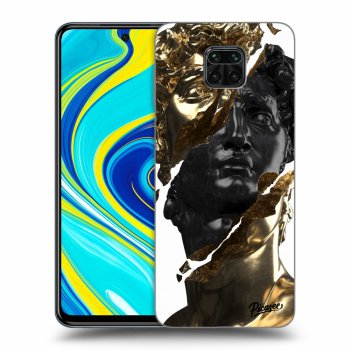 Ovitek za Xiaomi Redmi Note 9 Pro - Gold - Black