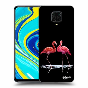 Picasee ULTIMATE CASE za Xiaomi Redmi Note 9 Pro - Flamingos couple