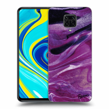 Ovitek za Xiaomi Redmi Note 9 Pro - Purple glitter