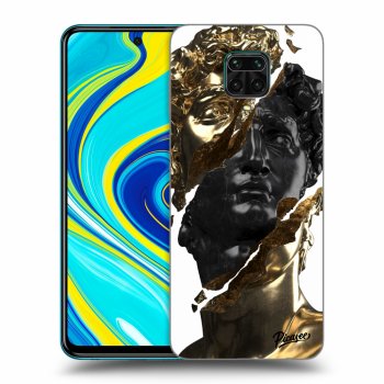 Ovitek za Xiaomi Redmi Note 9S - Gold - Black