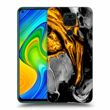 Ovitek za Xiaomi Redmi Note 9 - Black Gold