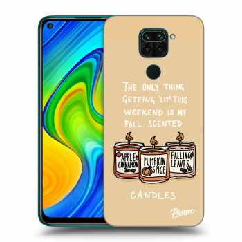 Ovitek za Xiaomi Redmi Note 9 - Candles