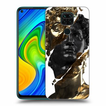 Ovitek za Xiaomi Redmi Note 9 - Gold - Black