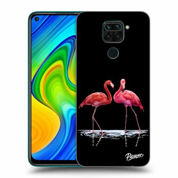 Ovitek za Xiaomi Redmi Note 9 - Flamingos couple