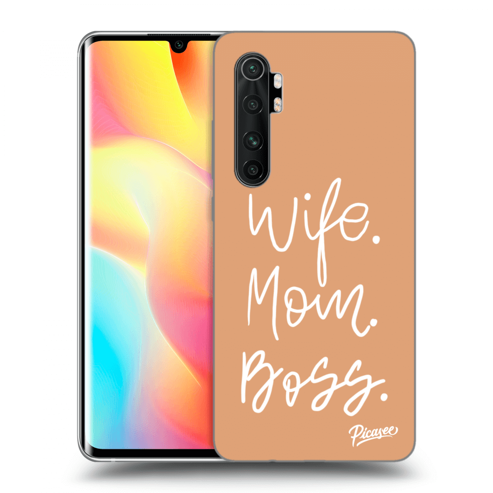 Picasee ULTIMATE CASE za Xiaomi Mi Note 10 Lite - Boss Mama