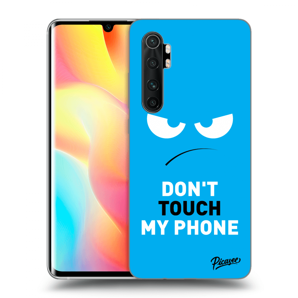 Picasee ULTIMATE CASE za Xiaomi Mi Note 10 Lite - Angry Eyes - Blue
