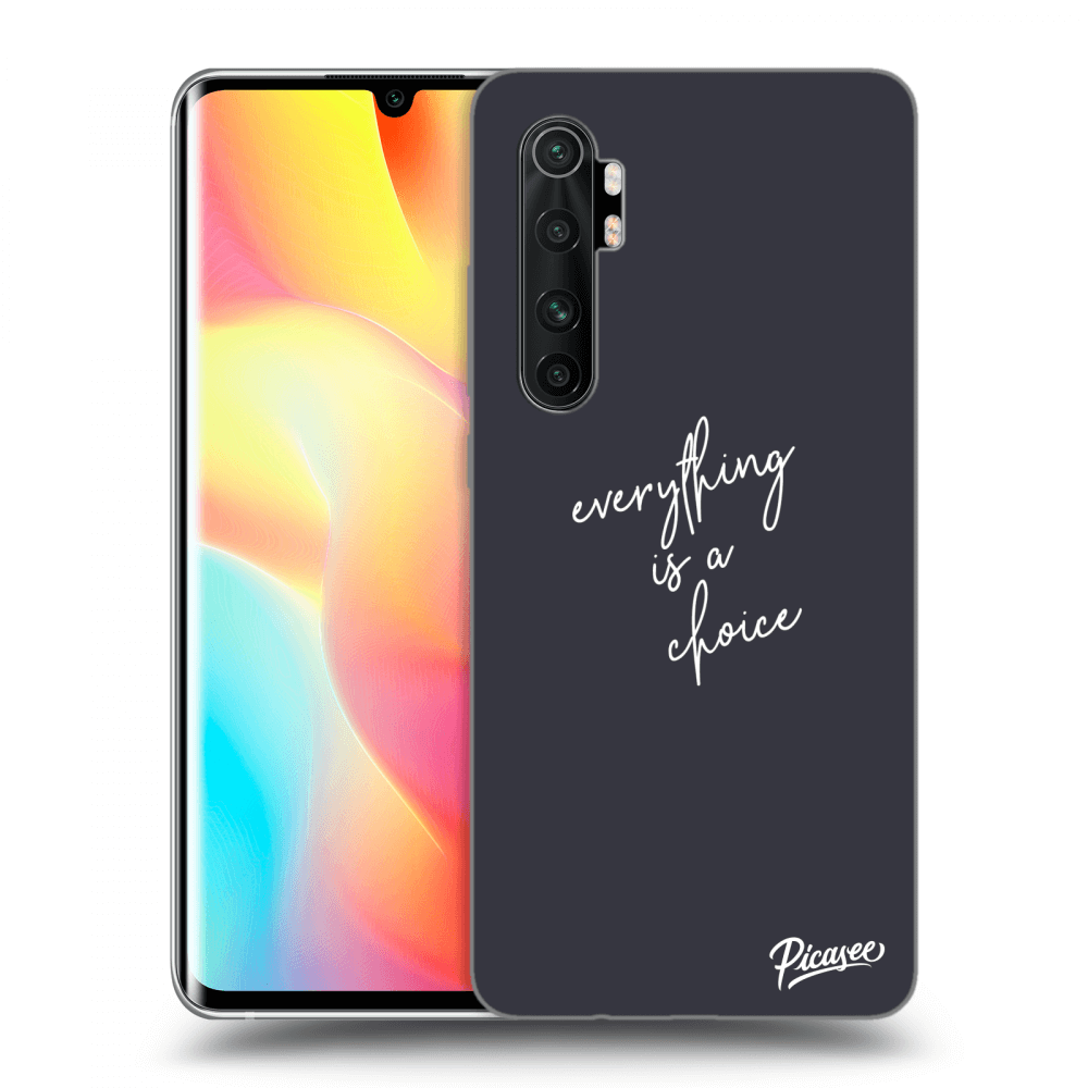 Picasee ULTIMATE CASE za Xiaomi Mi Note 10 Lite - Everything is a choice