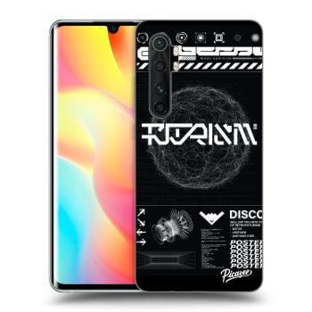 Picasee silikonski črni ovitek za Xiaomi Mi Note 10 Lite - BLACK DISCO