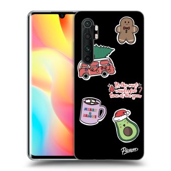Ovitek za Xiaomi Mi Note 10 Lite - Christmas Stickers