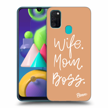 Ovitek za Samsung Galaxy M21 M215F - Boss Mama