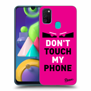 Ovitek za Samsung Galaxy M21 M215F - Shadow Eye - Pink