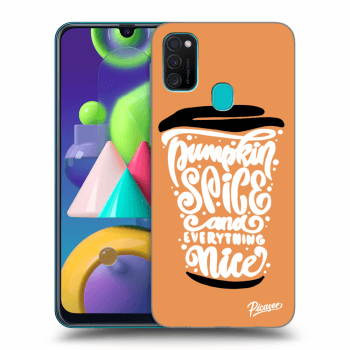 Ovitek za Samsung Galaxy M21 M215F - Pumpkin coffee