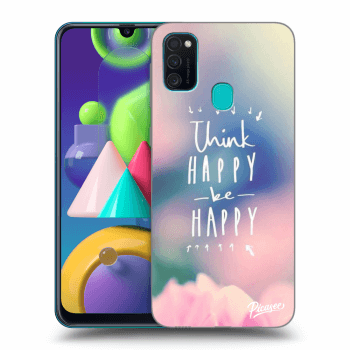 Ovitek za Samsung Galaxy M21 M215F - Think happy be happy
