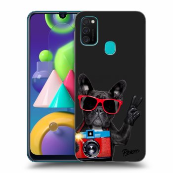 Ovitek za Samsung Galaxy M21 M215F - French Bulldog