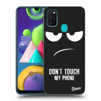 Ovitek za Samsung Galaxy M21 M215F - Don't Touch My Phone