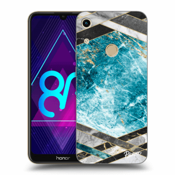 Ovitek za Honor 8A - Blue geometry