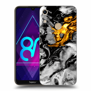 Ovitek za Honor 8A - Black Gold 2