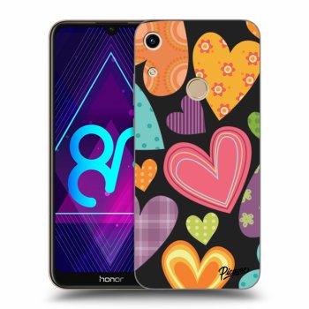 Ovitek za Honor 8A - Colored heart