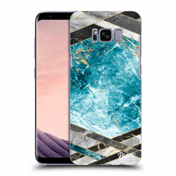 Ovitek za Samsung Galaxy S8 G950F - Blue geometry