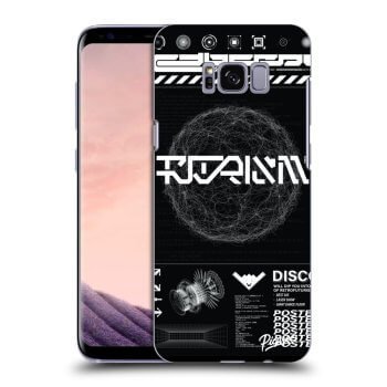 Picasee silikonski prozorni ovitek za Samsung Galaxy S8 G950F - BLACK DISCO