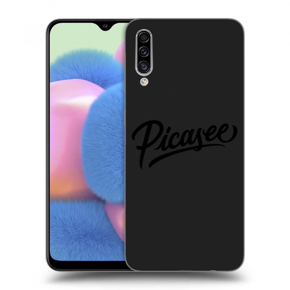 Picasee silikonski črni ovitek za Samsung Galaxy A30s A307F - Picasee - black