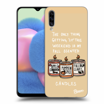 Ovitek za Samsung Galaxy A30s A307F - Candles