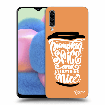 Ovitek za Samsung Galaxy A30s A307F - Pumpkin coffee