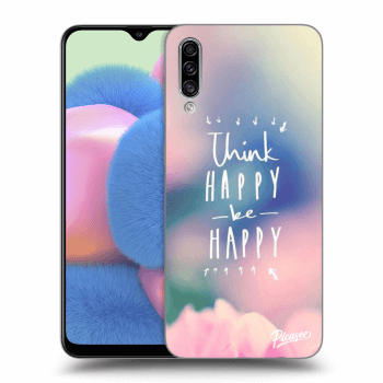 Ovitek za Samsung Galaxy A30s A307F - Think happy be happy