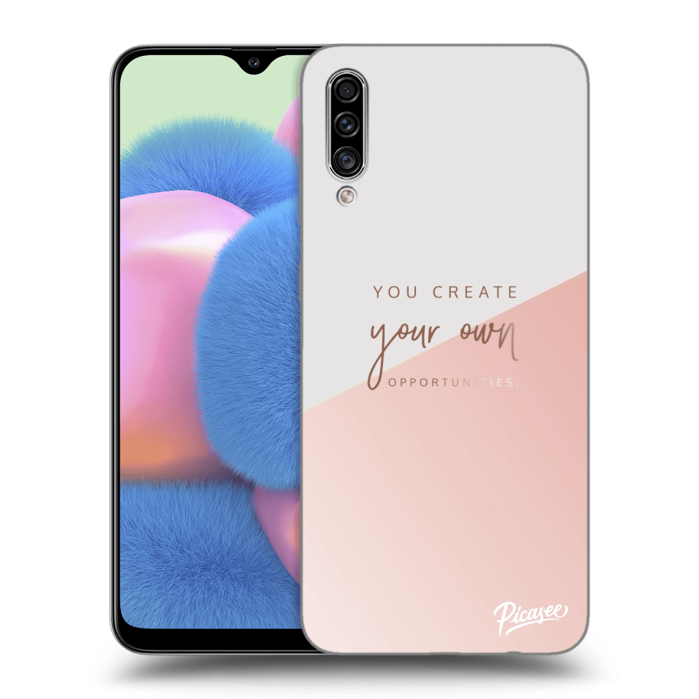 Picasee silikonski črni ovitek za Samsung Galaxy A30s A307F - You create your own opportunities
