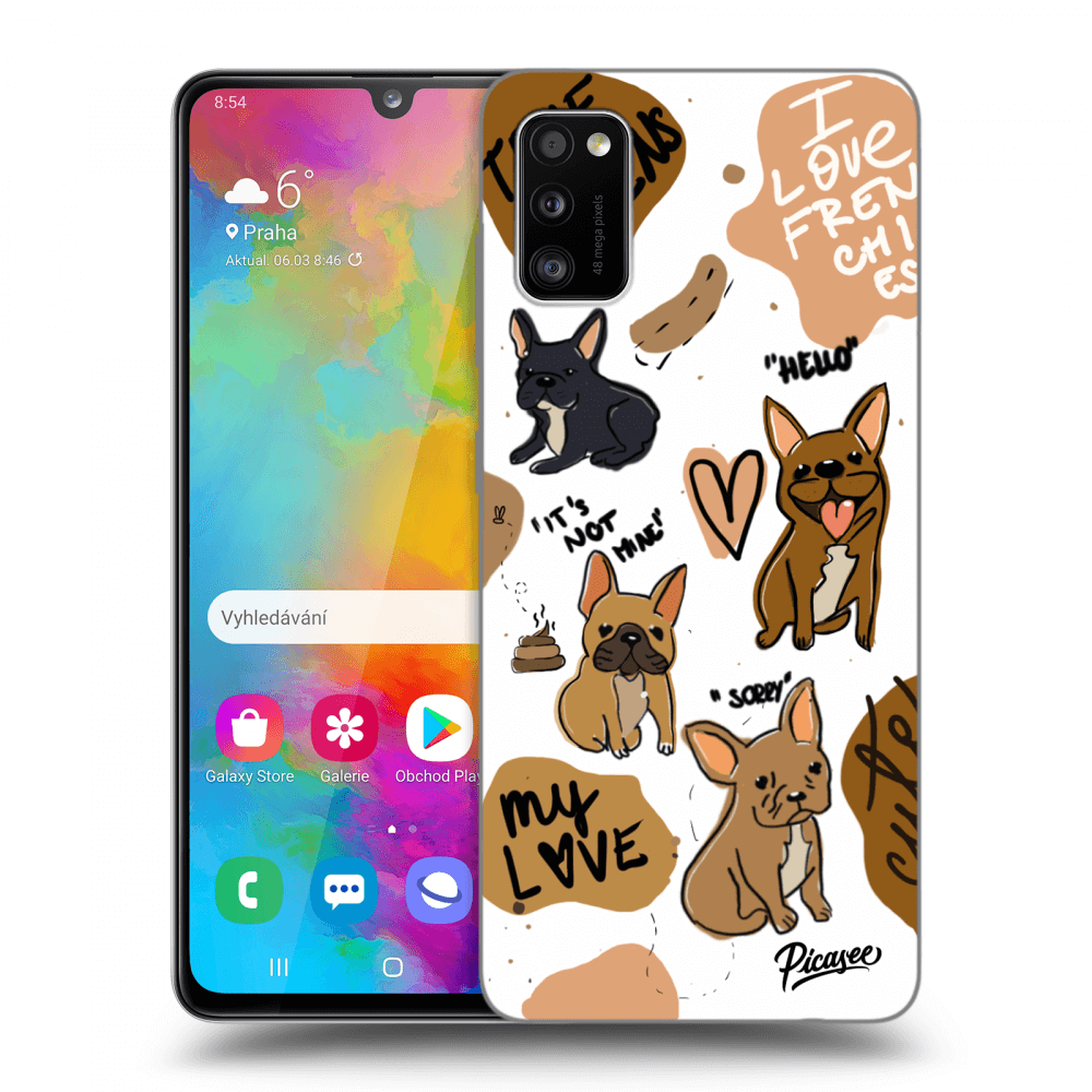 Picasee ULTIMATE CASE za Samsung Galaxy A41 A415F - Frenchies