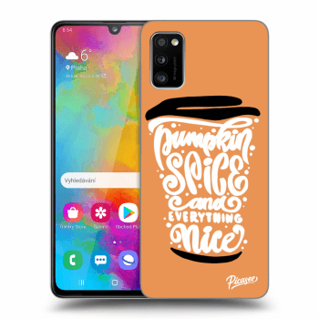 Ovitek za Samsung Galaxy A41 A415F - Pumpkin coffee