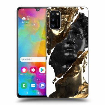 Ovitek za Samsung Galaxy A41 A415F - Gold - Black