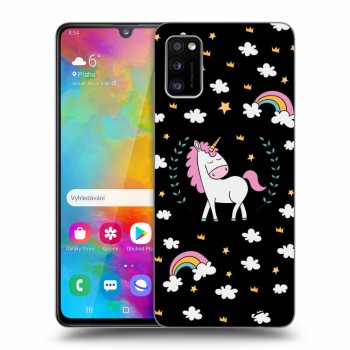 Ovitek za Samsung Galaxy A41 A415F - Unicorn star heaven