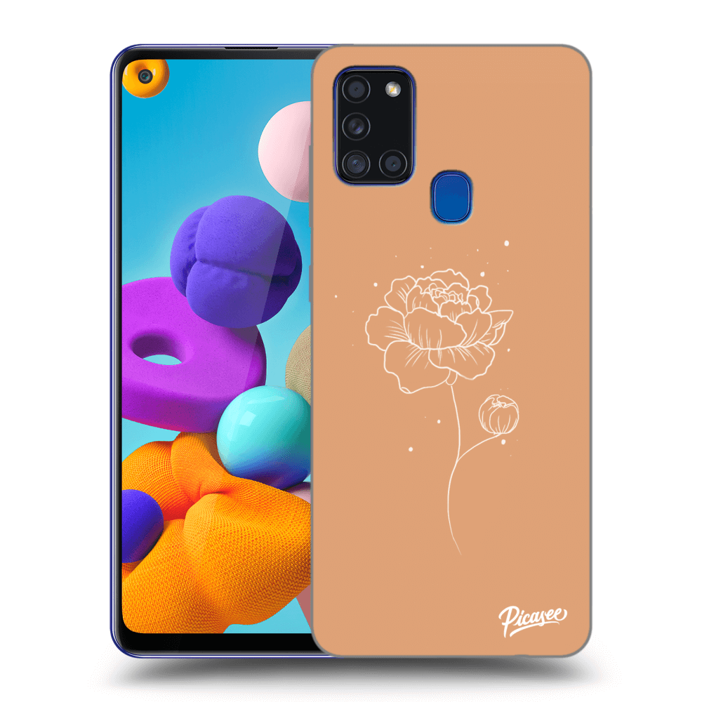 Picasee ULTIMATE CASE za Samsung Galaxy A21s - Peonies