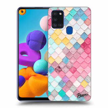 Picasee ULTIMATE CASE za Samsung Galaxy A21s - Colorful roof