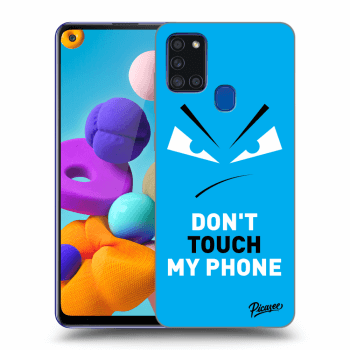 Ovitek za Samsung Galaxy A21s - Evil Eye - Blue