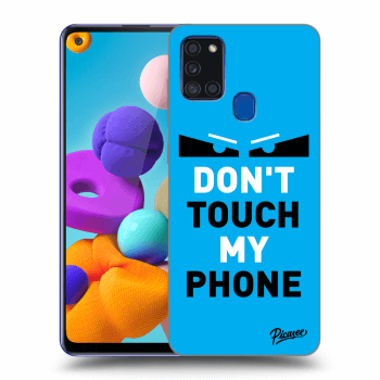 Ovitek za Samsung Galaxy A21s - Shadow Eye - Blue