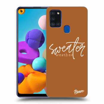 Ovitek za Samsung Galaxy A21s - Sweater weather