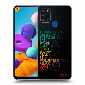 Ovitek za Samsung Galaxy A21s - Motto life