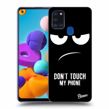 Ovitek za Samsung Galaxy A21s - Don't Touch My Phone