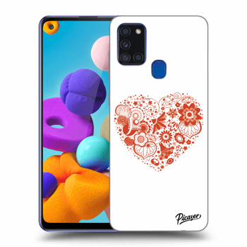Ovitek za Samsung Galaxy A21s - Big heart