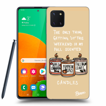 Ovitek za Samsung Galaxy Note 10 Lite N770F - Candles