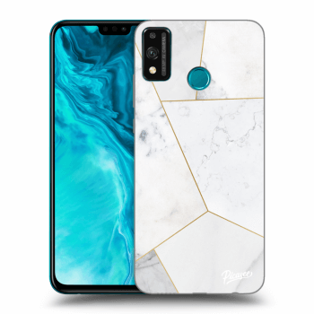 Ovitek za Honor 9X Lite - White tile