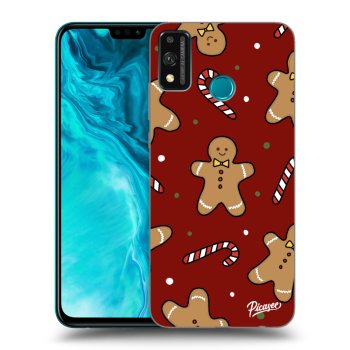 Picasee silikonski prozorni ovitek za Honor 9X Lite - Gingerbread 2