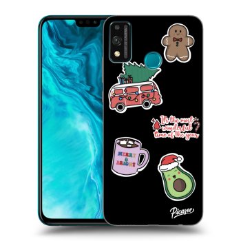 Ovitek za Honor 9X Lite - Christmas Stickers